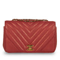Chanel Chevron Statement Flap Bag
