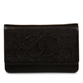 Chanel Classic CC Wallet on Chain