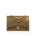 Chanel Classic Flap Bag Maxi - Gold