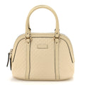 Soft Microguccissima Mini Dome Bag Ivoire