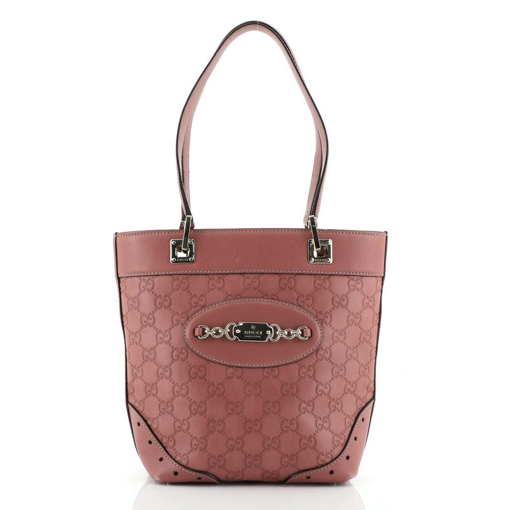 Punch Tote Guccissima Leather Mini