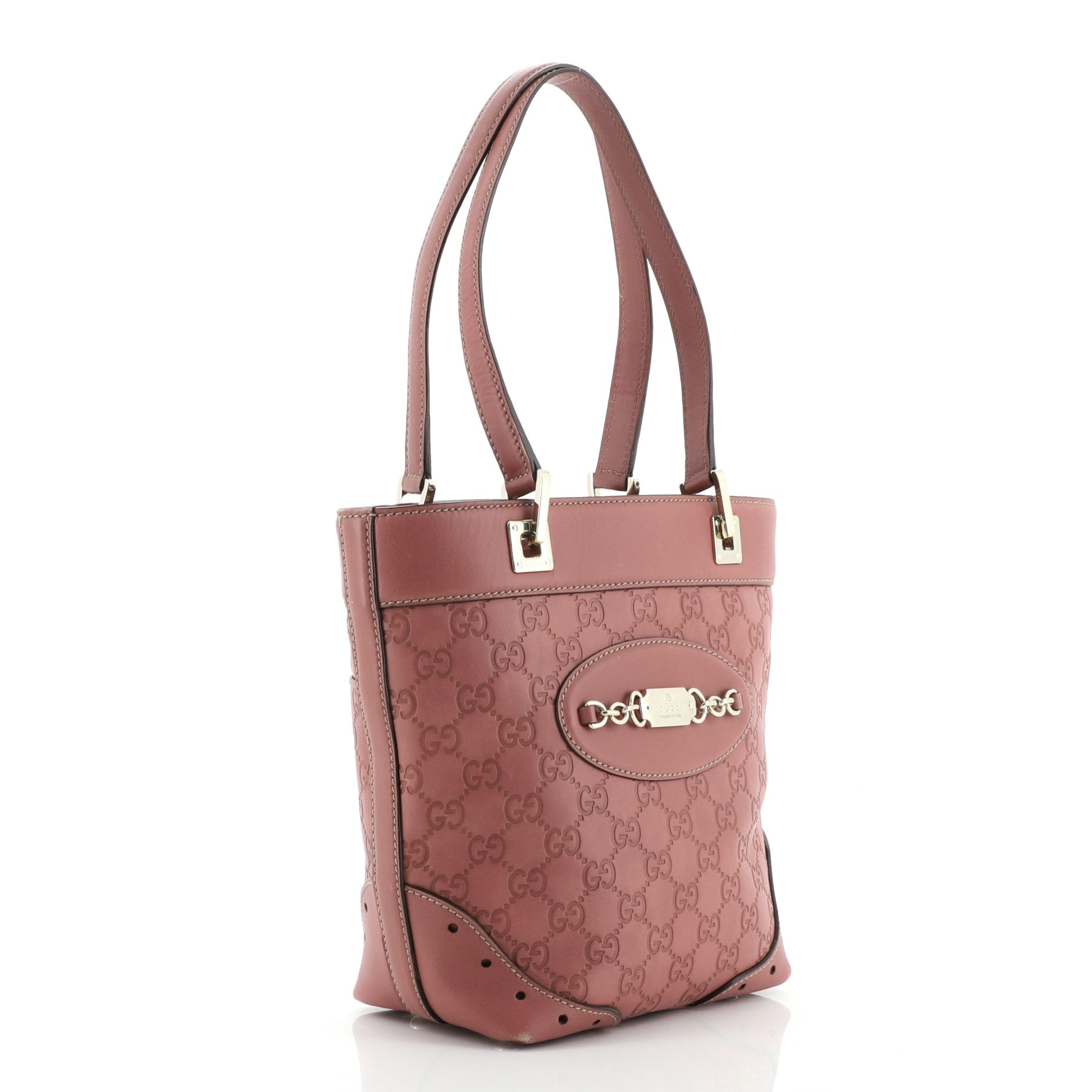 Punch Tote Guccissima Leather Mini