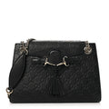 Guccissima Small Emily Shoulder Bag Black