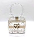 Chanel Mini Rhinestone-Embellished Handbag