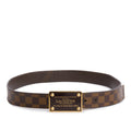 Louis Vuitton Damier Ebene LV Inventeur Reversible Belt 95 38
