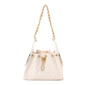 Caviar Quilted Small Chanel 25 Handbag White