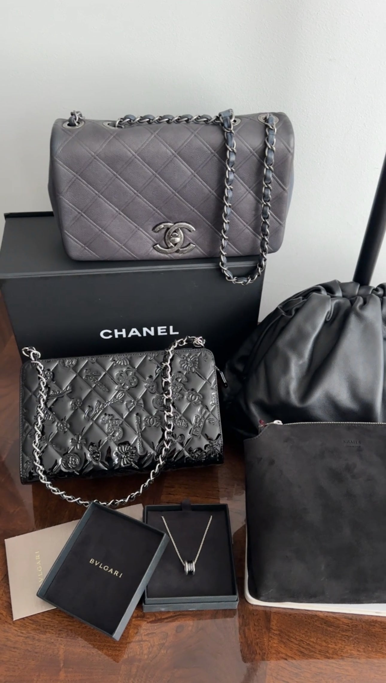 Chanel 2013-14 Paris-Edinburgh New Chic Medium Flap Bag