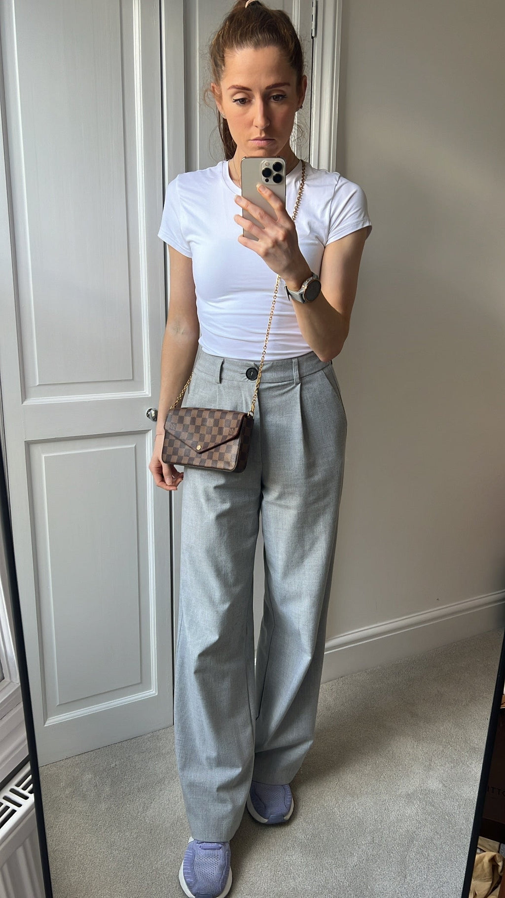 Louis Vuitton Felicie Pochette Damier Ebene (RRP £1090)