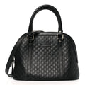 Microguccissima Mini Dome Bag Black