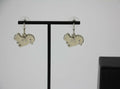Chanel Vintage 03P & 05A Enamel White Squirrel Earrings