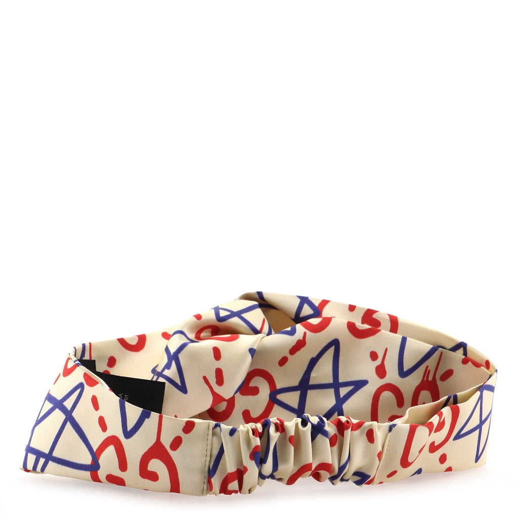 Headband GucciGhost Print GG Silk XS