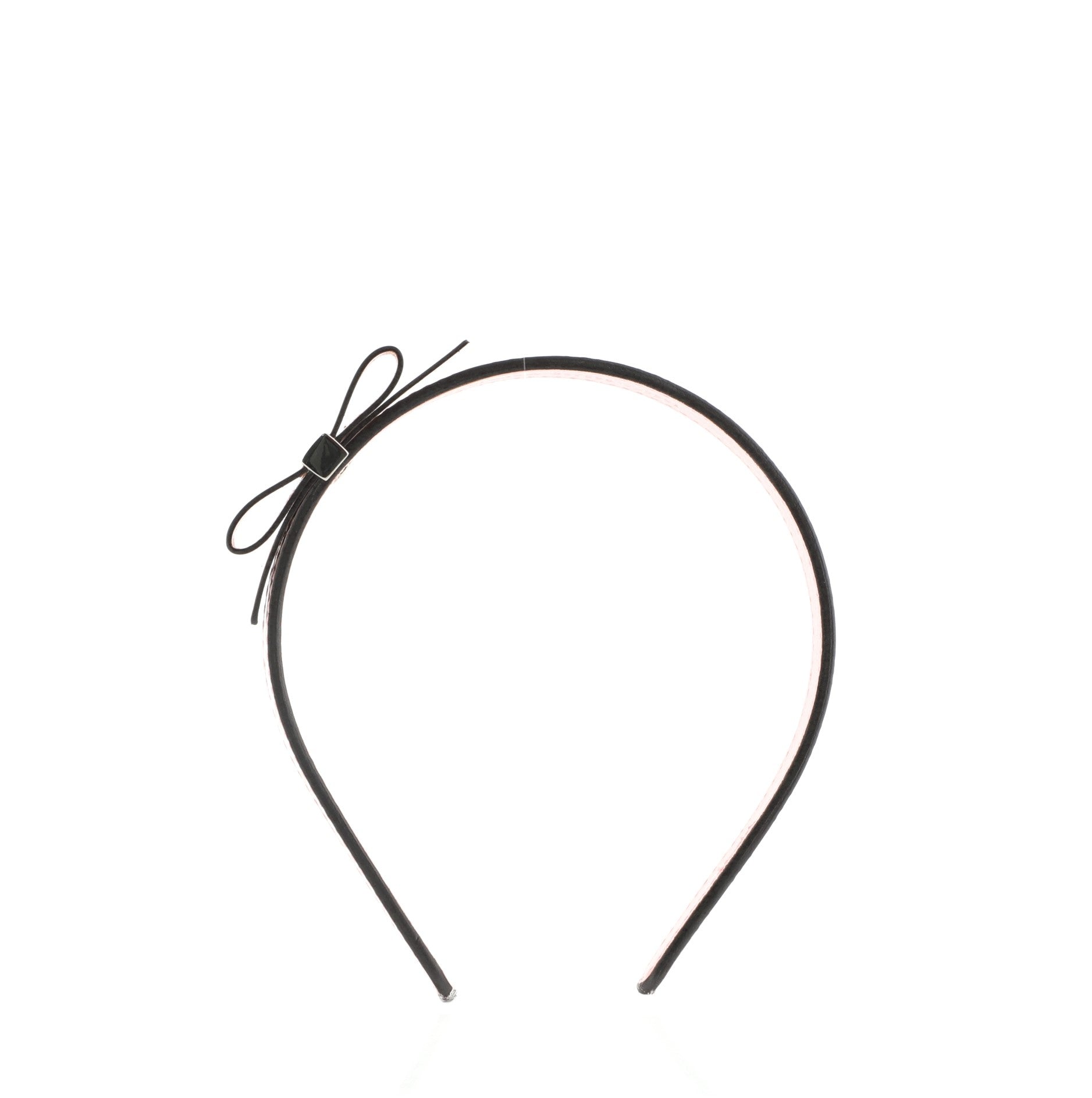 Bow Headband Guccissima Leather XS