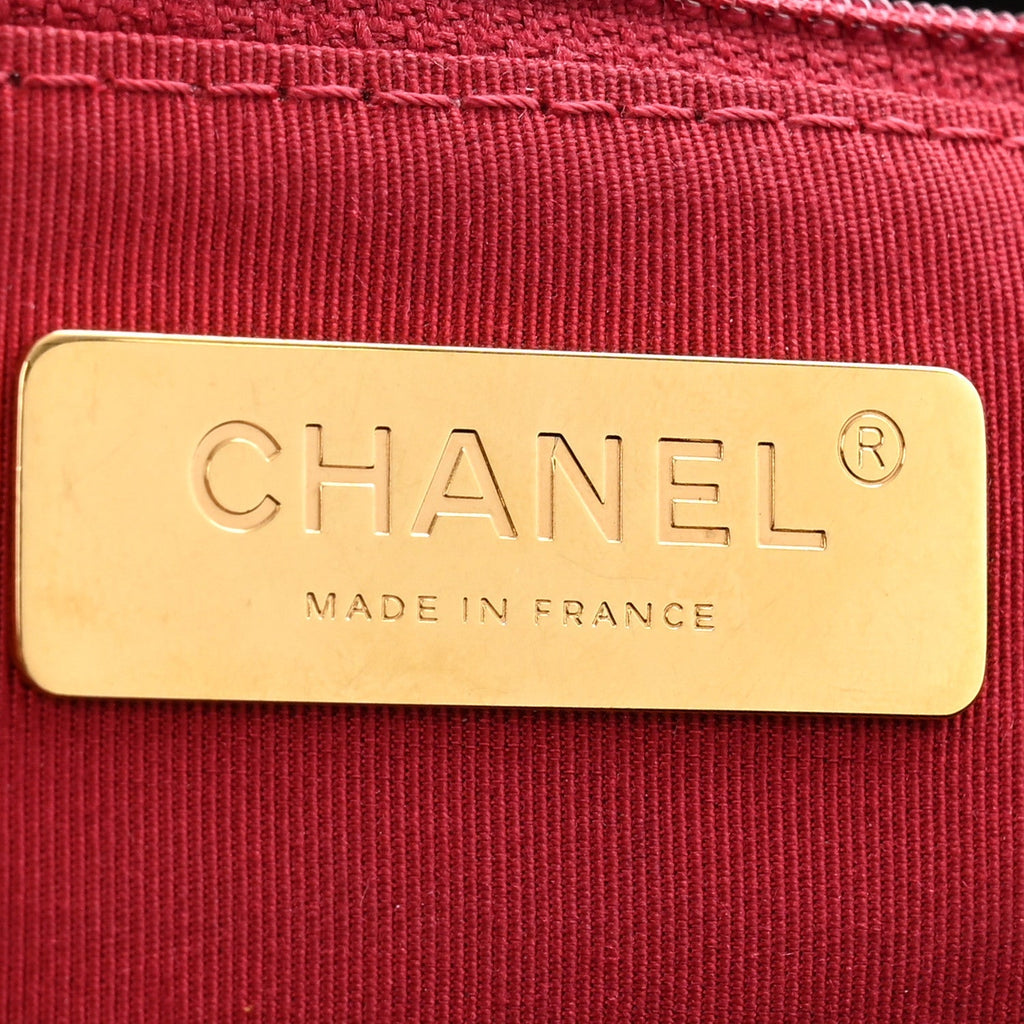 Goatskin Quilted Large Chanel 19 Flap Black