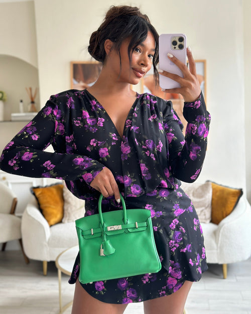 *FIRE PRICE* Hermès Birkin 25 Retourne Bag in Bamboo Swift Leather with Palladium Hardware Bag