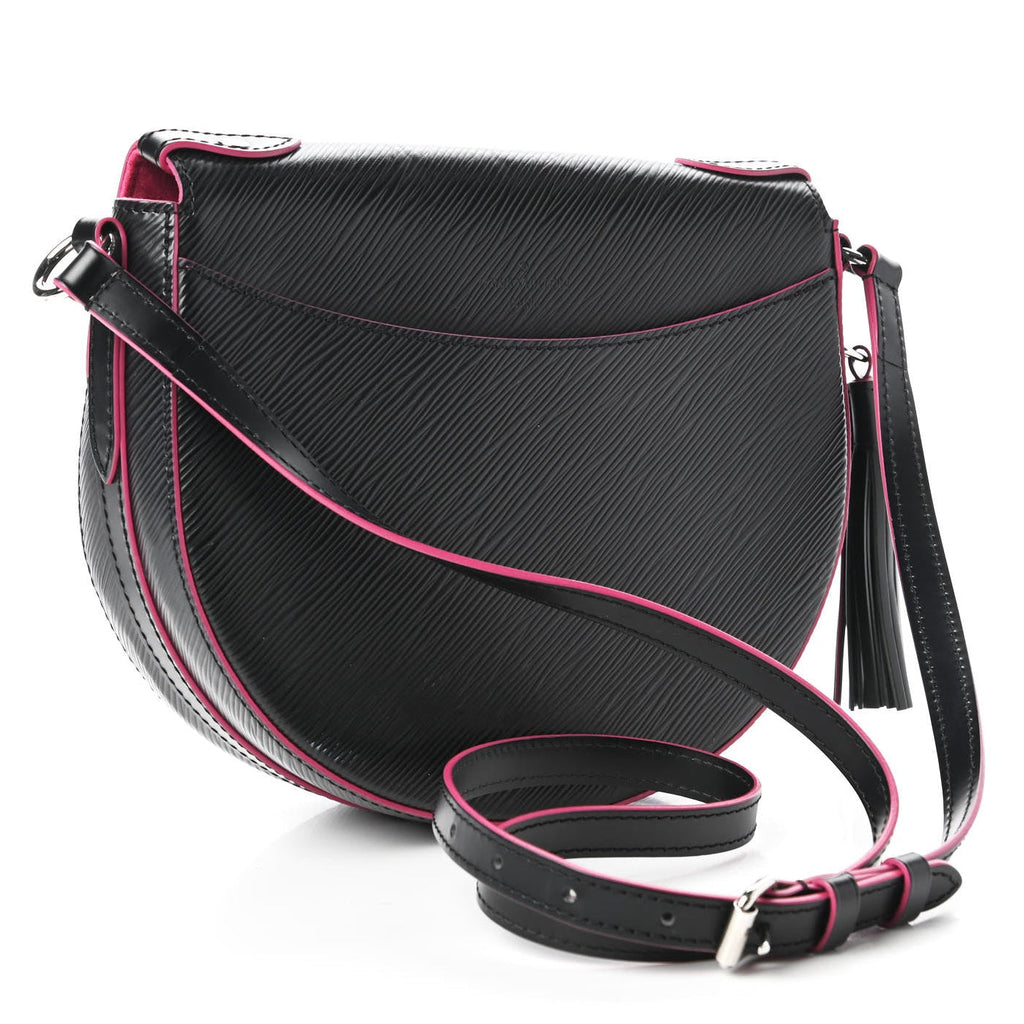 Louis Vuitton Epi Saint Cloud Shoulder Bag - Black