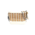 Chanel Gabrielle Rattan Calfskin Shoulder Bag