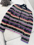 Chanel 22S Black & Multicolor Jacket