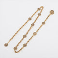 Chanel Coco Brushed Gold Belt 90cm