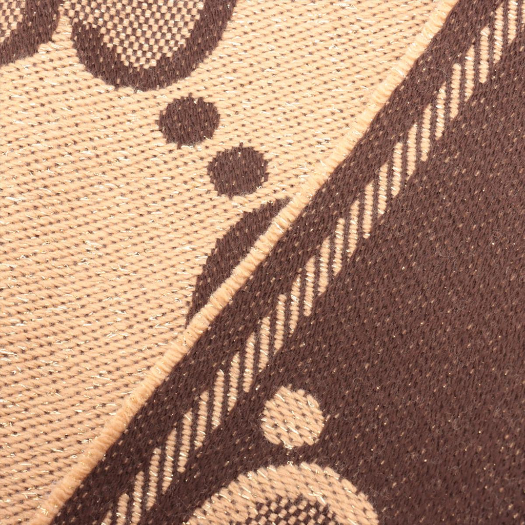 ITEM 11 - Gucci Reversible Monogram Brown Scarf
