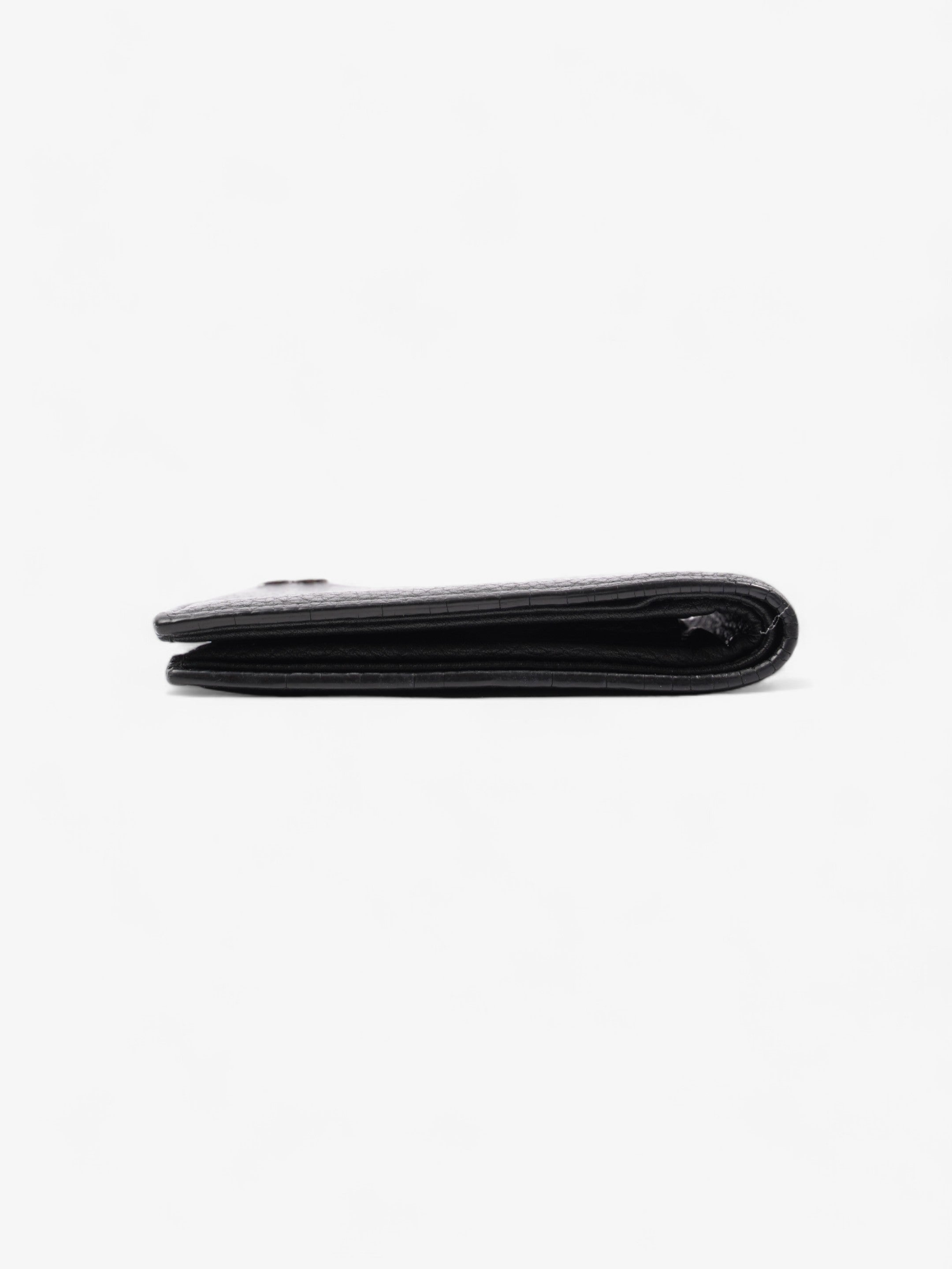 Gucci Billfold Wallet Black Leather