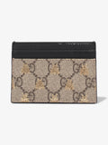 Gucci Bee  Holder GG Supreme / Black / Gold Coated Canvas