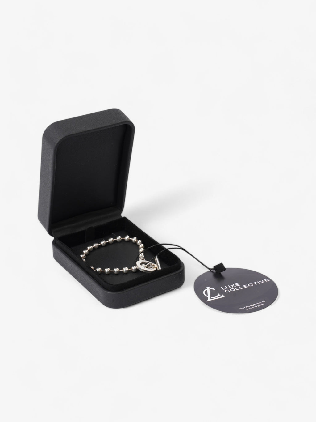Gucci Ball Chain Bracelet Silver Silver Sterling 15cm