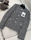 Chanel 25C black and white jacket