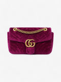 Gucci GG Marmont Purple Velvet Small