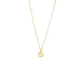 Gucci Yellow Gold Necklace With Interlocking G