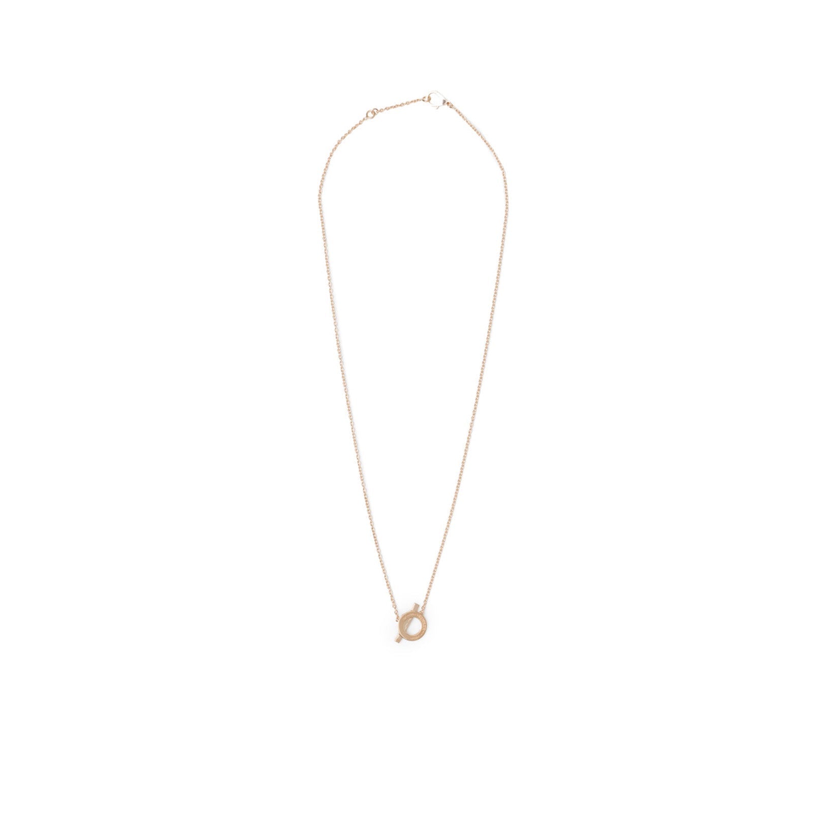 Hermès Finesse Pendant Diamonds and 18k Rose Gold