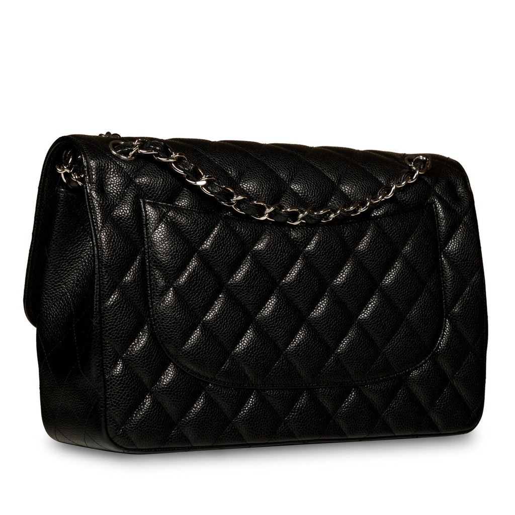 Chanel Classic Flap Bag - Jumbo - SHW