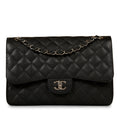 Chanel Classic Flap Bag - Jumbo - Caviar