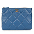 Chanel 19 Flap Clutch - Royal Blue