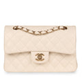 Chanel Classic Flap Bag - Small White Caviar