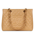 Chanel GST - Beige Caviar