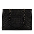 Chanel GST - Black Caviar