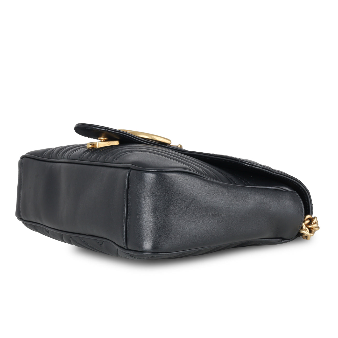 Gucci Medium Marmont Bag - Black