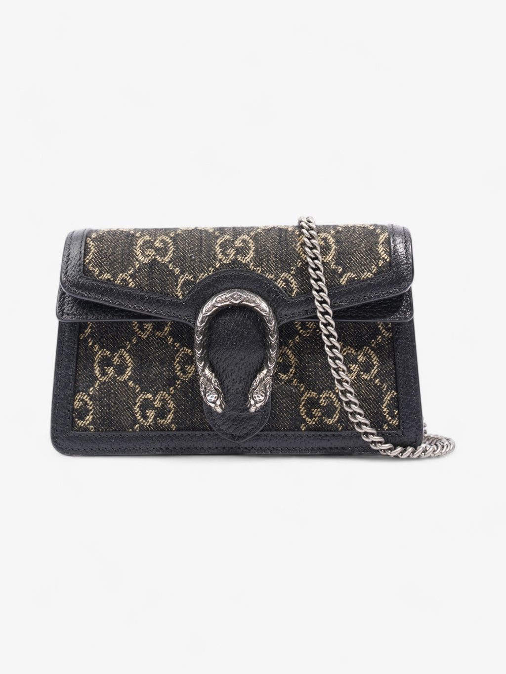 Gucci Dionysus Black / GG Supreme Denim Super Mini