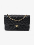 Chanel Classic Double Flap Black Caviar Leather Jumbo