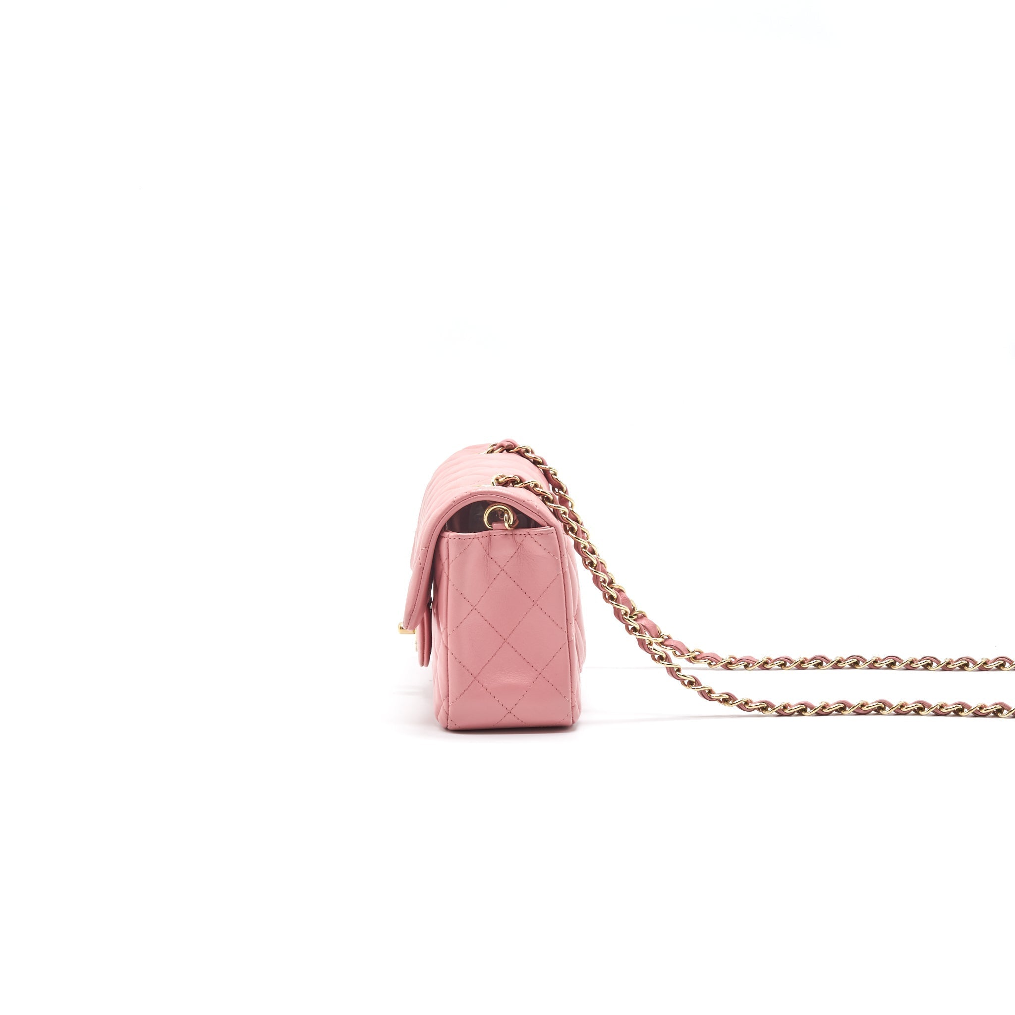Chanel Mini Rectangular Light Pink L