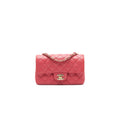 Chanel mini rectangular cavier 17c Coral Pink L