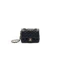 Chanel Mini Square Lambskin Black L