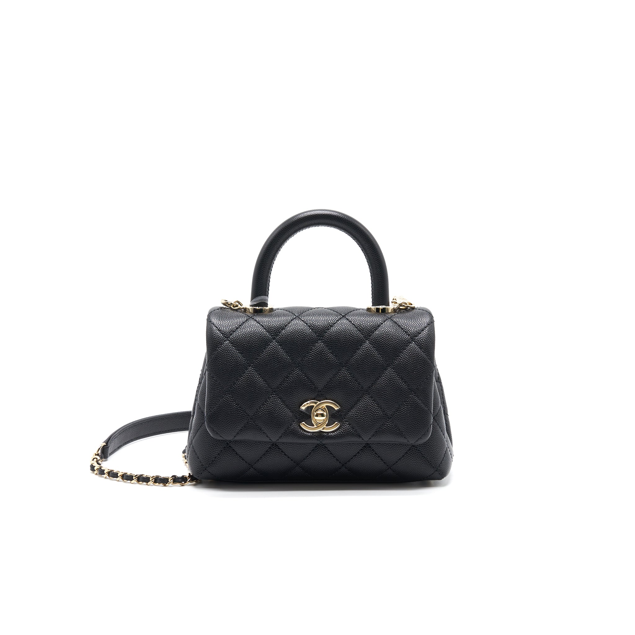 Chanel Coco Handle Extra Mini Black L