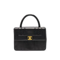 Chanel Vintage Lambskin Kelly Bag black