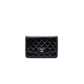 Chanel Wallet on Chain Patent leather black