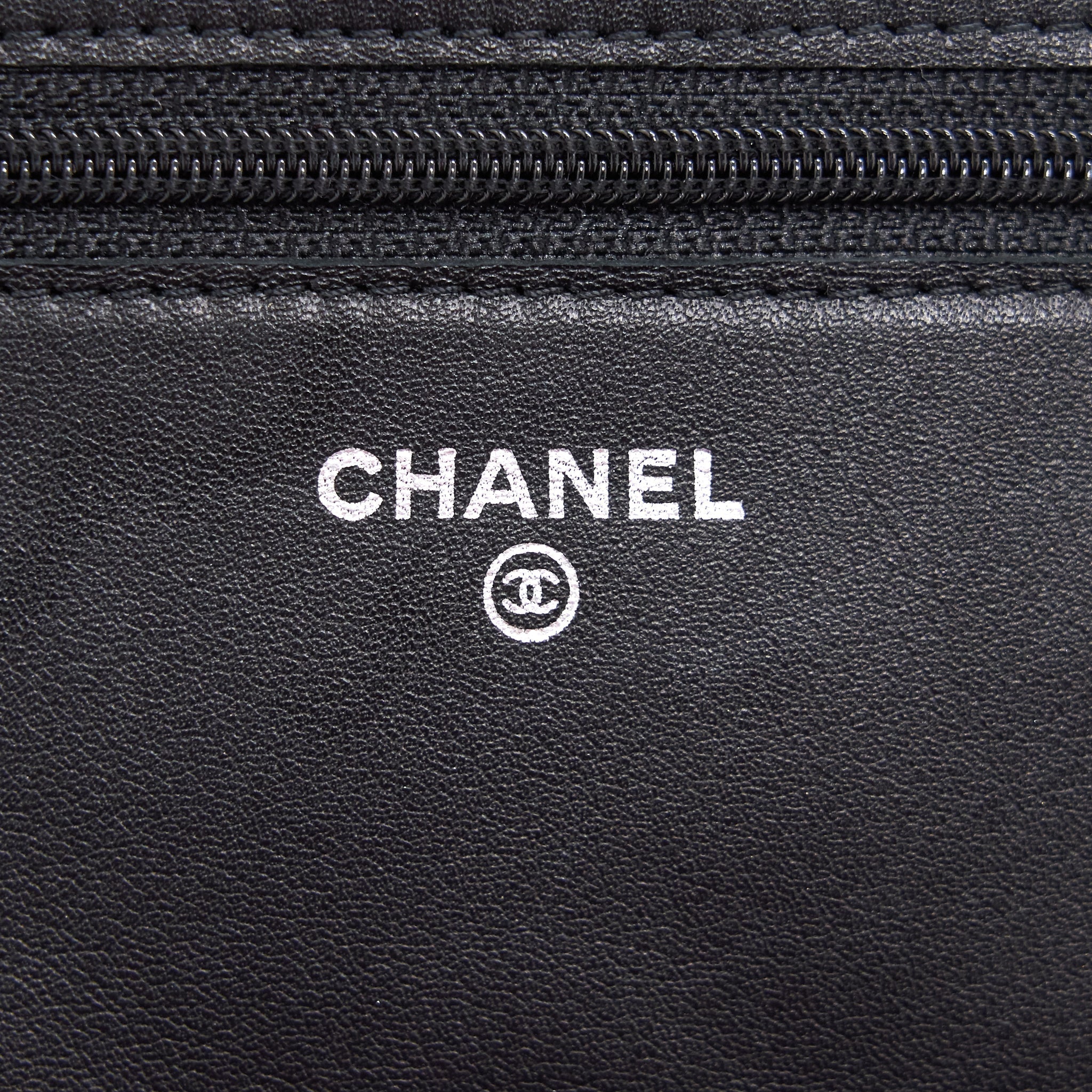 Chanel Wallet on Chain Patent leather black
