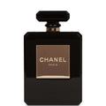 Chanel Minaudiere Perfume Clutch Black Acrylic Light Gold Hardware