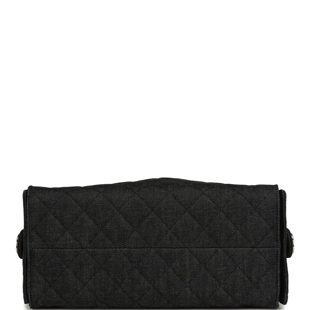 Chanel Medium 25 Hobo Bag Dark Denim Light Gold Hardware