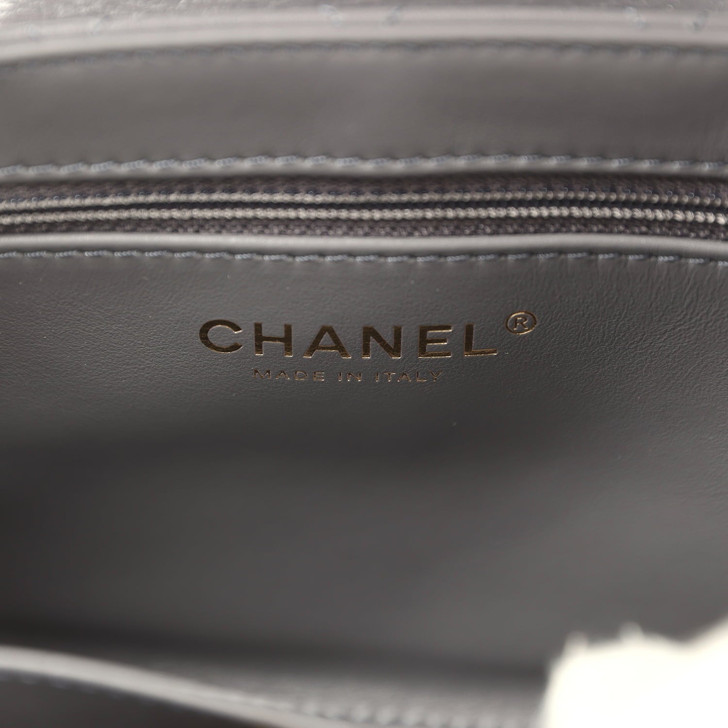Pre-owned Chanel Small Kelly Shopper Grey Shiny Aged Calfskin Brushed Gold Hardware
