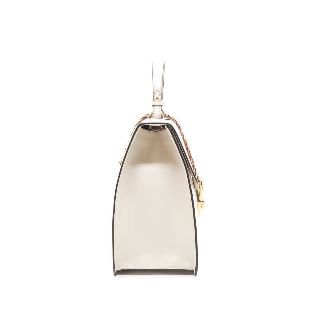 Gucci Sylvie Large tote bag white